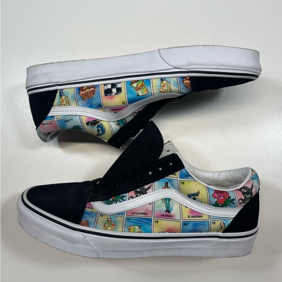 Vans Other - Vans Mid Top Shoes Old Skool 'Los Vans' Men’s Size 10 Women’s Size 11.5 Graphic